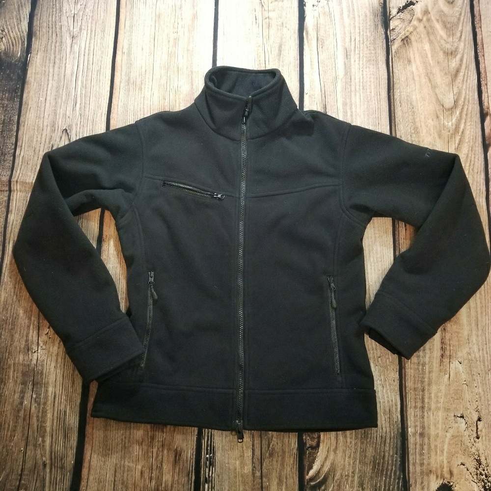 {Columbia} black titanium fleece jacket